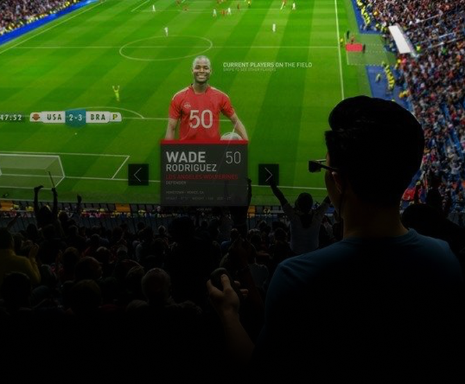 Gry AR i interaktywność dla fanów