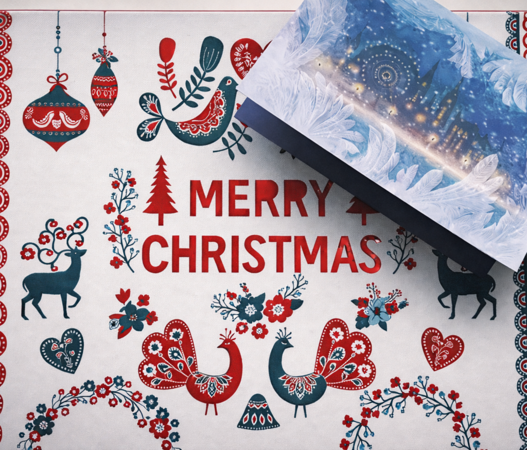 New Year`s AR-Card for Kovalska