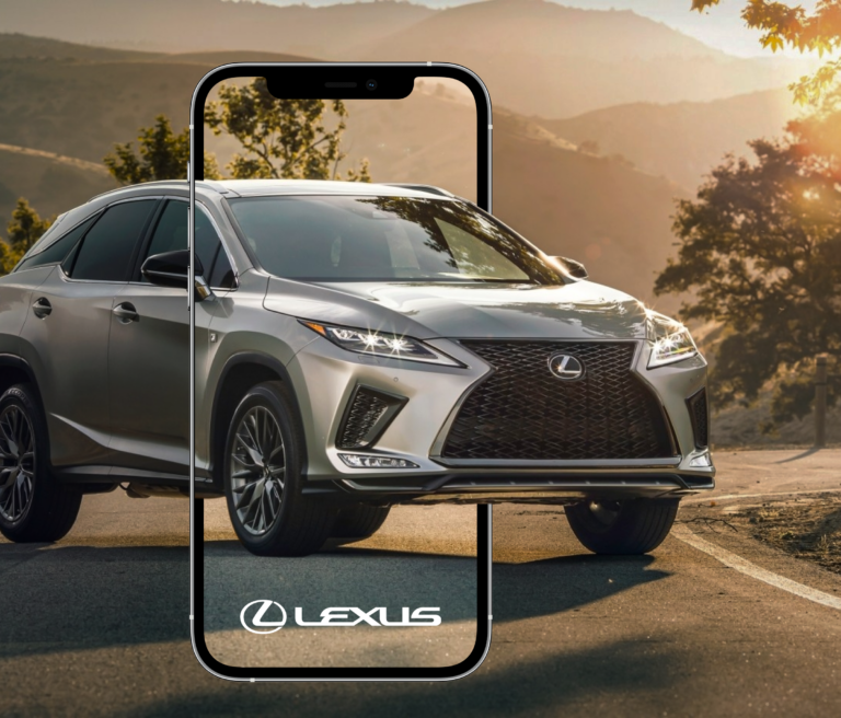 AR invitation for LEXUS